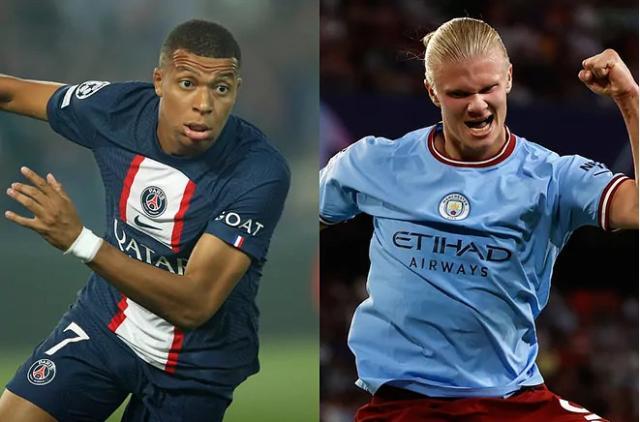 哈兰德vs姆巴佩：升级版的斯特林和降维的大罗...